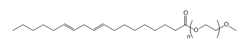 mPEG-LNA;甲氧基聚乙二醇-亚油酸;mPEG-Linoleic acid mPEG-LNA;甲氧基聚乙二醇-亚油酸;mPEG-Linoleic acid