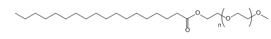 mPEG-STA;甲氧基聚乙二醇-单硬脂酸;mPEG-Stearic acid