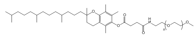mPEG-Vitamin E;甲氧基聚乙二醇-维生素E;mPEG-Tocopherol