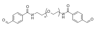 DF-PEG-DF α,ω-二（4-甲酰基-苯甲酰胺）聚乙二醇