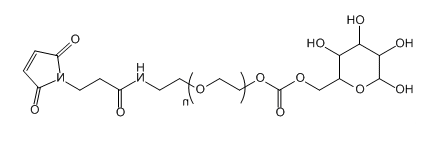 Glucose-PEG-NH-MAL 葡糖糖-聚乙二醇-氨基-马来酰亚胺