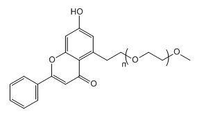 mPEG-7-Hydroxyflavone;甲氧基聚乙二醇-7-羟基黄酮 mPEG-7-Hydroxyflavone;甲氧基聚乙二醇-7-羟基黄酮
