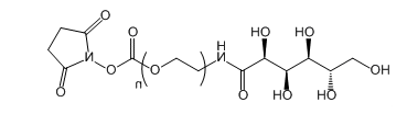Gluconic acid-PEG-SC 葡萄糖酸-聚乙二醇-琥珀酰亚胺酯