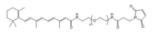 Mal-PEG-Tretinoin 马来酰亚胺-聚乙二醇-全反式维甲酸 Mal-PEG-Tretinoin 马来酰亚胺-聚乙二醇-全反式维甲酸
