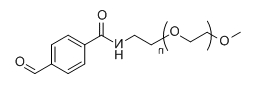 mPEG-DF；甲氧基聚乙二醇-4-甲酰基-苯甲酰胺；mPEG-4-Formyl-benzamide