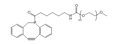 mPEG-DBCO；甲氧基聚乙二醇-二苯并环辛炔；mPEG-Dibenzocycolctyne