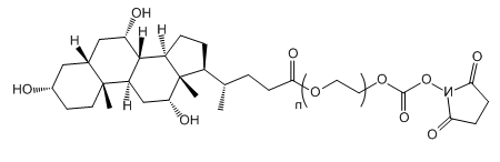 SC-PEG-CLA 琥珀酰亚胺酯-聚乙二醇-胆酸SC-PEG-CLA 琥珀酰亚胺酯-聚乙二醇-胆酸