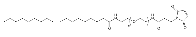 Mal-PEG-OLA 马来酰亚胺-聚乙二醇-油酸