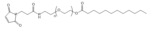 LRA-PEG-Mal 月桂酸-聚乙二醇-马来酰亚胺