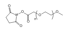 CAS :92451-01-9;mPEG-SCM;甲氧基聚乙二醇琥珀酰亚胺羧甲基酯