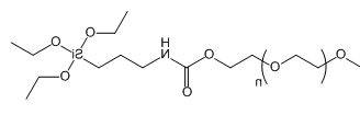 mPEG-Silane;甲氧基聚乙二醇-3-脲丙基三乙氧基硅烷