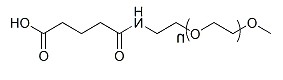 mPEG-GAA;mPEG-Glutaramide Acid;甲氧基聚乙二醇戊二酰胺酸