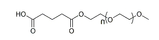 mPEG-GA;mPEG-Glutaric Acid;甲氧基聚乙二醇-戊二酸酯