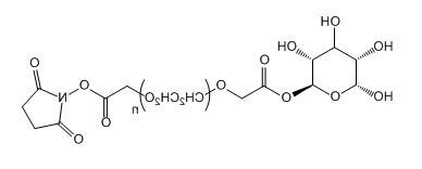 Gala-PEG-SCM 半乳糖-聚乙二醇-琥珀酰亚胺羧甲基酯