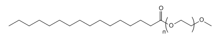 mPEG-Palmitic acid；甲氧基聚乙二醇-棕榈酸