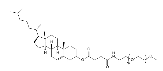 mPEG-Cholesterol；甲氧基聚乙二醇-胆固醇