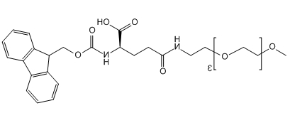 mPEG4-L-Glu-NH-Fomc；甲氧基-四聚乙二醇-L-谷氨酸-Fmoc