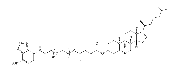 CLS-PEG-NBD 胆固醇-聚乙二醇-硝基苯恶二唑