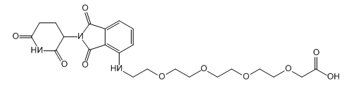 Pomalidomide-PEG4-C-COOH的基本信息