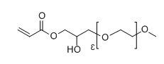 mPEG3-hydroxy-acrylate；甲氧基三聚乙二醇-羟基-丙烯酸酯