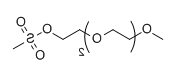 mPEG3-MS；甲氧基-三聚乙二醇-甲磺酸酯；mPEG3-Methanesulfonate