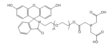 NTA-PEG-FITC 氮川三乙酸-聚乙二醇-荧光素