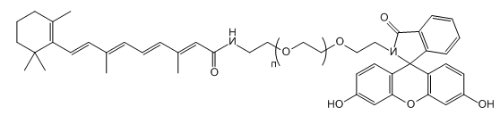 FITC-PEG-Tretinoin 荧光素-聚乙二醇-全反式维甲酸