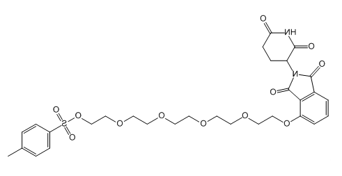 Thalidomide-O-PEG5-Tosyl 沙利度胺-O-四聚乙二醇-对甲苯磺酸酯