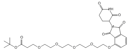 Thalidomide-O-PEG4-t-butyl ester 沙利度胺-O-四聚乙二醇-叔丁酯