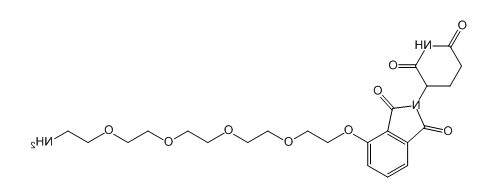 Thalidomide-O-PEG4-NH2 沙利度胺-O-四聚乙二醇-氨基