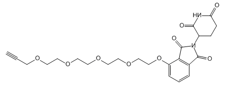 Thalidomide-O-PEG4-Propargyl 沙利度胺-O-四聚乙二醇-炔