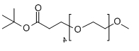 mPEG4-CH2CH2COOtBu;mPEG4-t-butyl ester;分子式: C16H32O7 mPEG4-CH2CH2COOtBu;mPEG4-t-butyl ester;分子式: C16H32O7