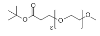mPEG3-CH2CH2COOtBu；mPEG3-t-butyl ester；分子式：  C14H28O6
