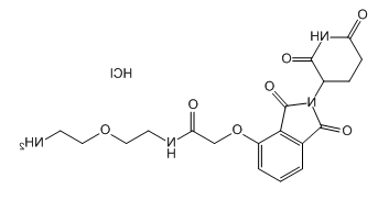 Thalidomide-O-amido-PEG1-NH2.HCl 沙利度胺-O-酰胺-一聚乙二醇-氨基盐酸盐 Thalidomide-O-amido-PEG1-NH2.HCl 沙利度胺-O-酰胺-一聚乙二醇-氨基盐酸盐