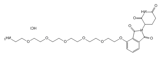 Thalidomide-O-PEG5-NH2.HCl 沙利度胺-O-五聚乙二醇-氨基盐酸盐