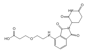 Pomalidomide-PEG1-COOH 泊马度胺-一聚乙二醇-丙酸
