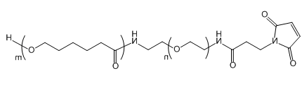 Mal-NH-PEG-PCL(10K) 马来酰亚胺-聚乙二醇-聚己内酯(10K) Mal-NH-PEG-PCL(10K) 马来酰亚胺-聚乙二醇-聚己内酯(10K)