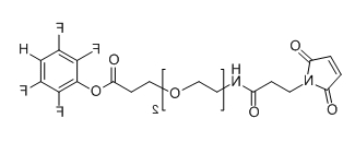 Mal-NH-PEG2-TFP;Mal-amido-PEG2-TFP ester Mal-NH-PEG2-TFP;Mal-amido-PEG2-TFP ester