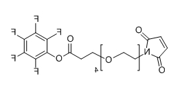 Mal-PEG4-PFP;CAS : 1415800-42-8;分子式：C21F5H22NO8