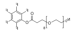N3-PEG8-PFP ester;N3-PEG8-PFP;分子式：  C25F5H36N3O10