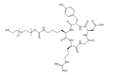c(RGDyK)-PEG-SH c(RGDyK)-聚乙二醇-巯基