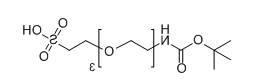 CAS: 1817735-32-2;Boc-NH-PEG3-SO3H;分子式：C13H27NO8S