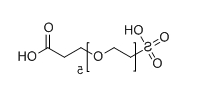 COOH-PEG5-SO3H;分子式：C13H26O10S;应用于医学研究