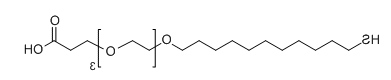 SH-(CH2)11-PEG3-COOH 11-巯基十一烷基-三聚乙二醇-羧基