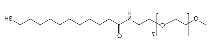 mPEG8-11-Mercaptoundecanamide 甲氧基聚乙二醇-11-巯基十一烷酰胺
