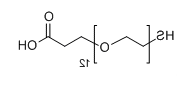 SH-PEG12-COOH 巯基-十二聚乙二醇-丙酸