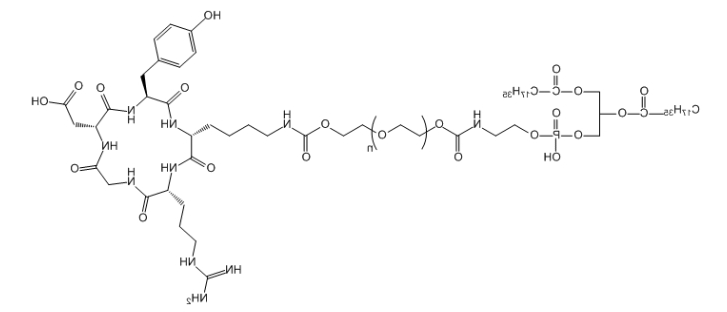 DSPE-PEG-c(RGDyK);应用于医学研究 DSPE-PEG-c(RGDyK);应用于医学研究
