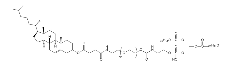 DSPE-PEG-CLS；二硬脂酰基磷脂酰乙醇胺-聚乙二醇-胆固醇