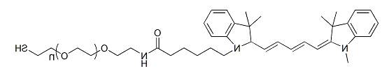 Cy5-PEG-SH；CY5-聚乙二醇-巯基的基本信息