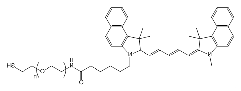 CY5.5-PEG-SH，CY5.5-聚乙二醇-巯基